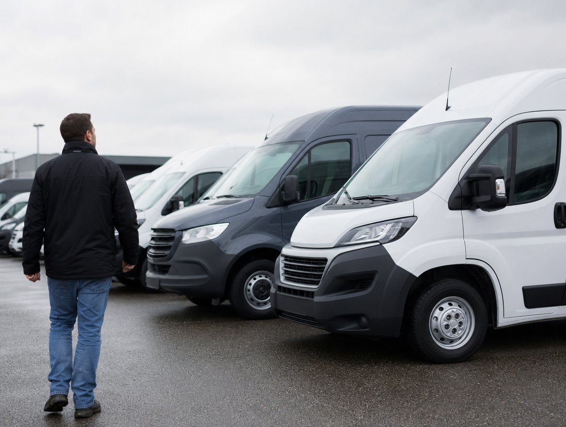 Bestelbus huren: sfeerbeeld bij bestelbus huren